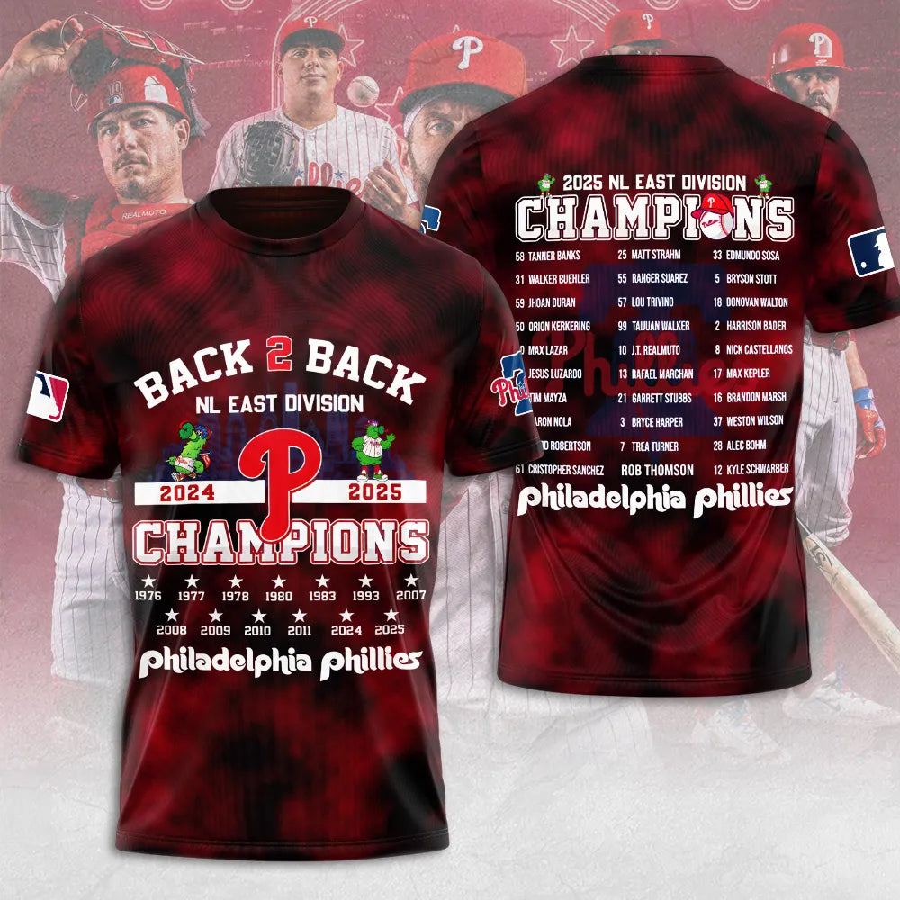 Philadelphia Phillies 3D Apparel – MAITM13052