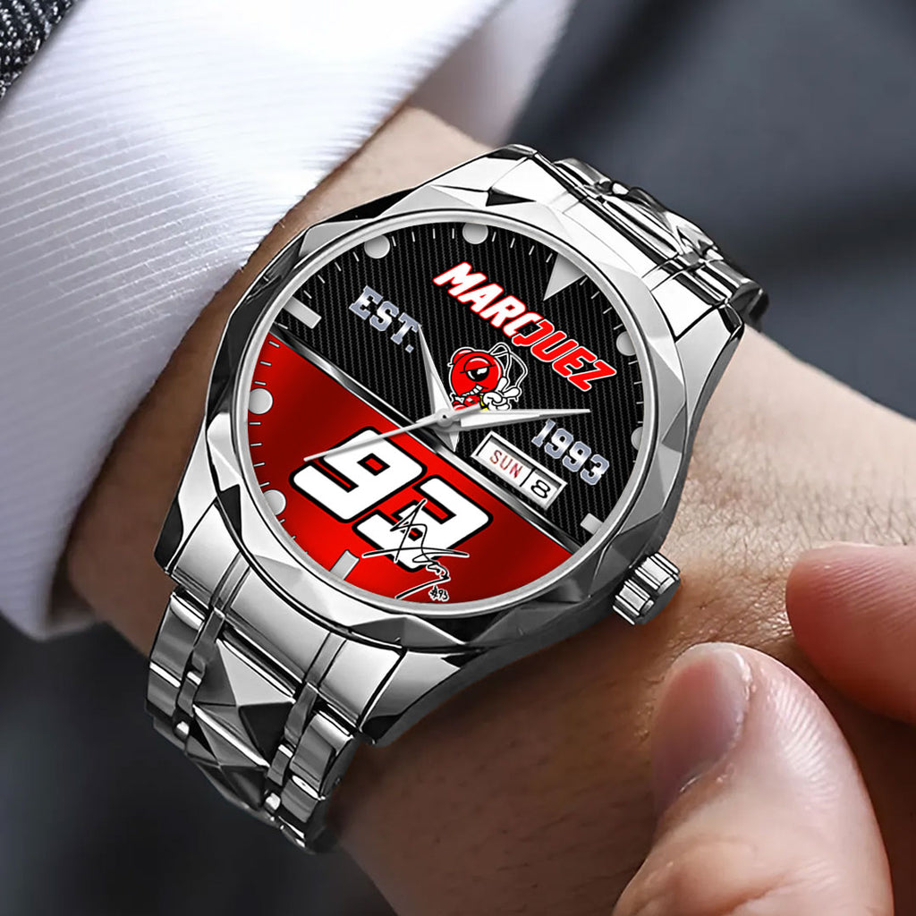 Ducati Lenovo Team x Marc Márquez Alloy Luxury Quartz Watch – HOATT13235