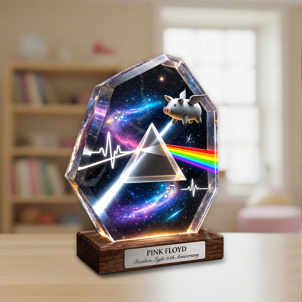 Pink Floyd 50th Anniversary Custom Shape Acrylic Plaque – TANTN22853