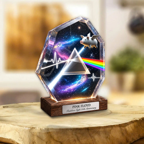 Pink Floyd 50th Anniversary Custom Shape Acrylic Plaque – TANTN22853