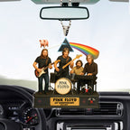Pink Floyd 60th Anniversary Custom Shape Clear 1-sided Acrylic Car Ornament – MAITM12743