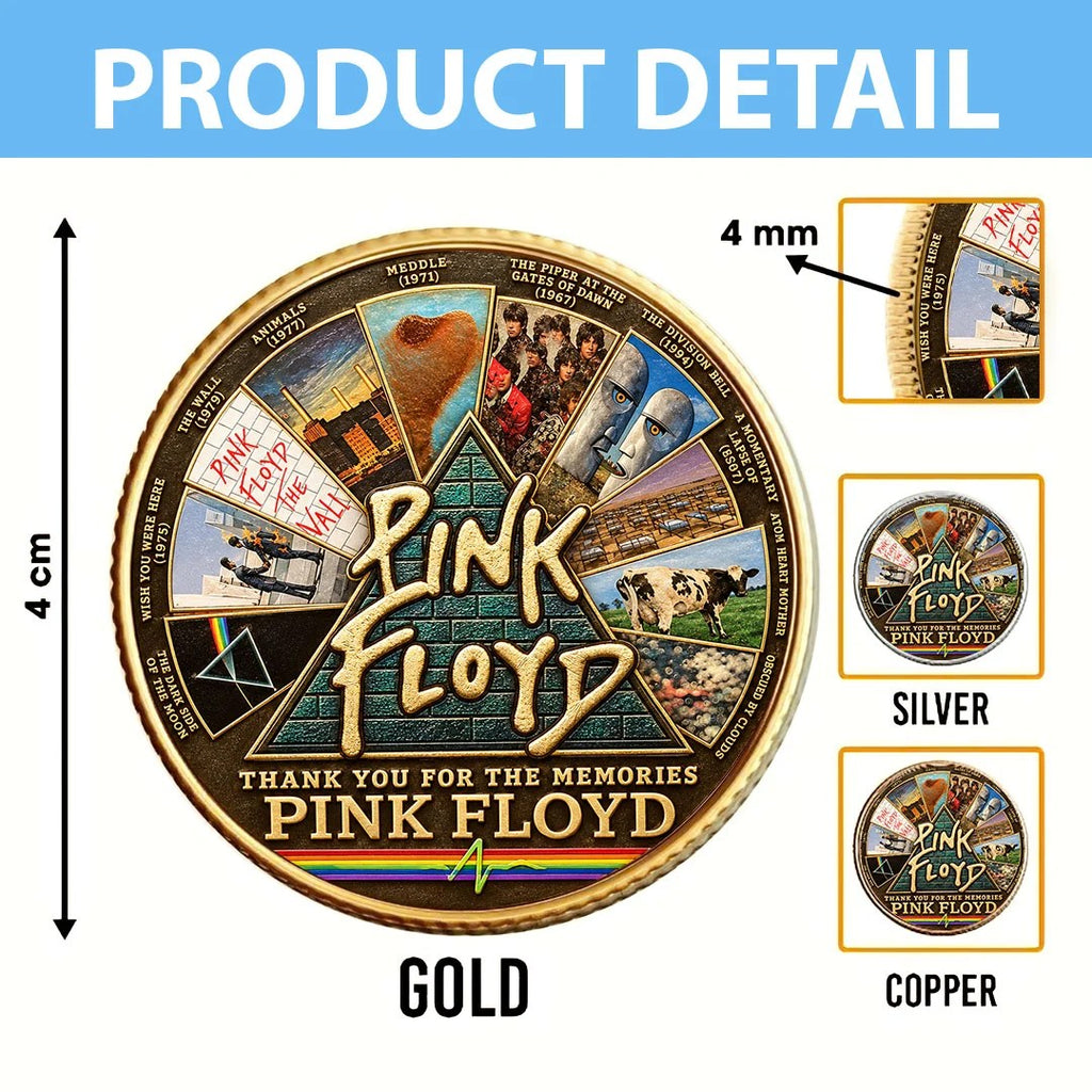 Pink Floyd Commemorative Coin – MAITM15398