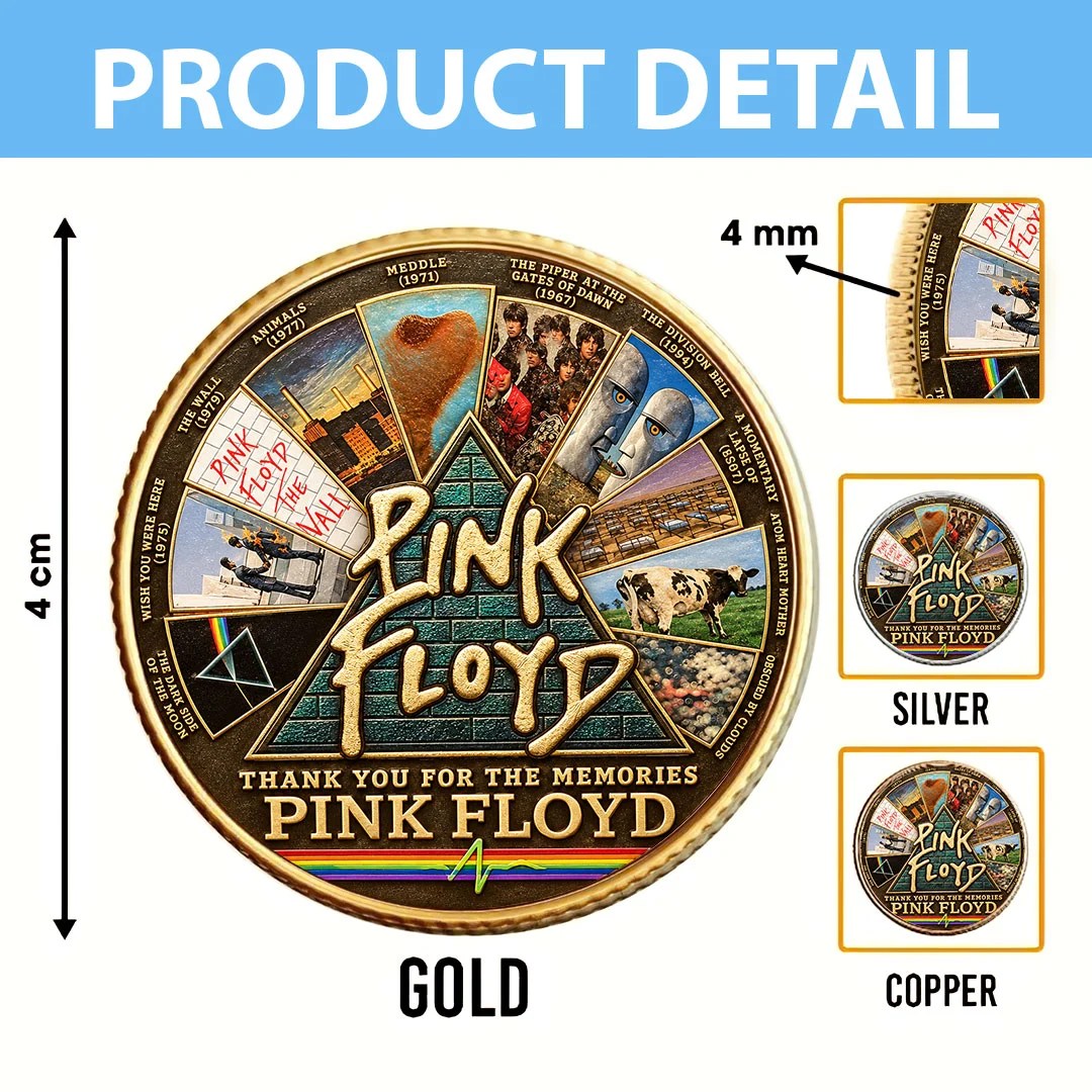 Pink Floyd Commemorative Coin – MAITM15398