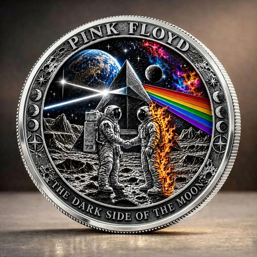 Pink Floyd The Dark Side Of The Moon Commemorative Coin – TANTN26174