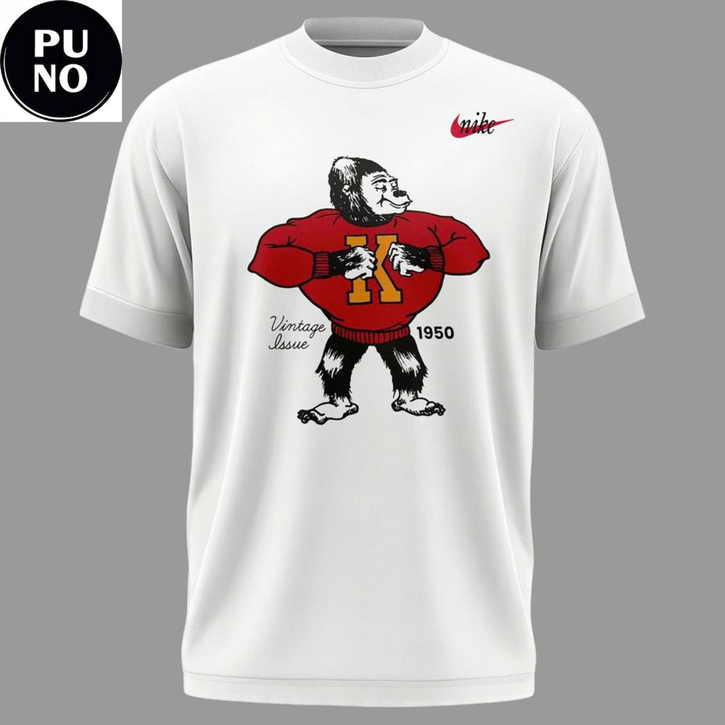Pittsburg State Gorillas 2026 Throwback for Homecoming Vintage Issue 1950 Hoodie T-Shirt