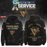 Pittsburgh Penguins Salute To Service Veterans Day Hoodie Shirt