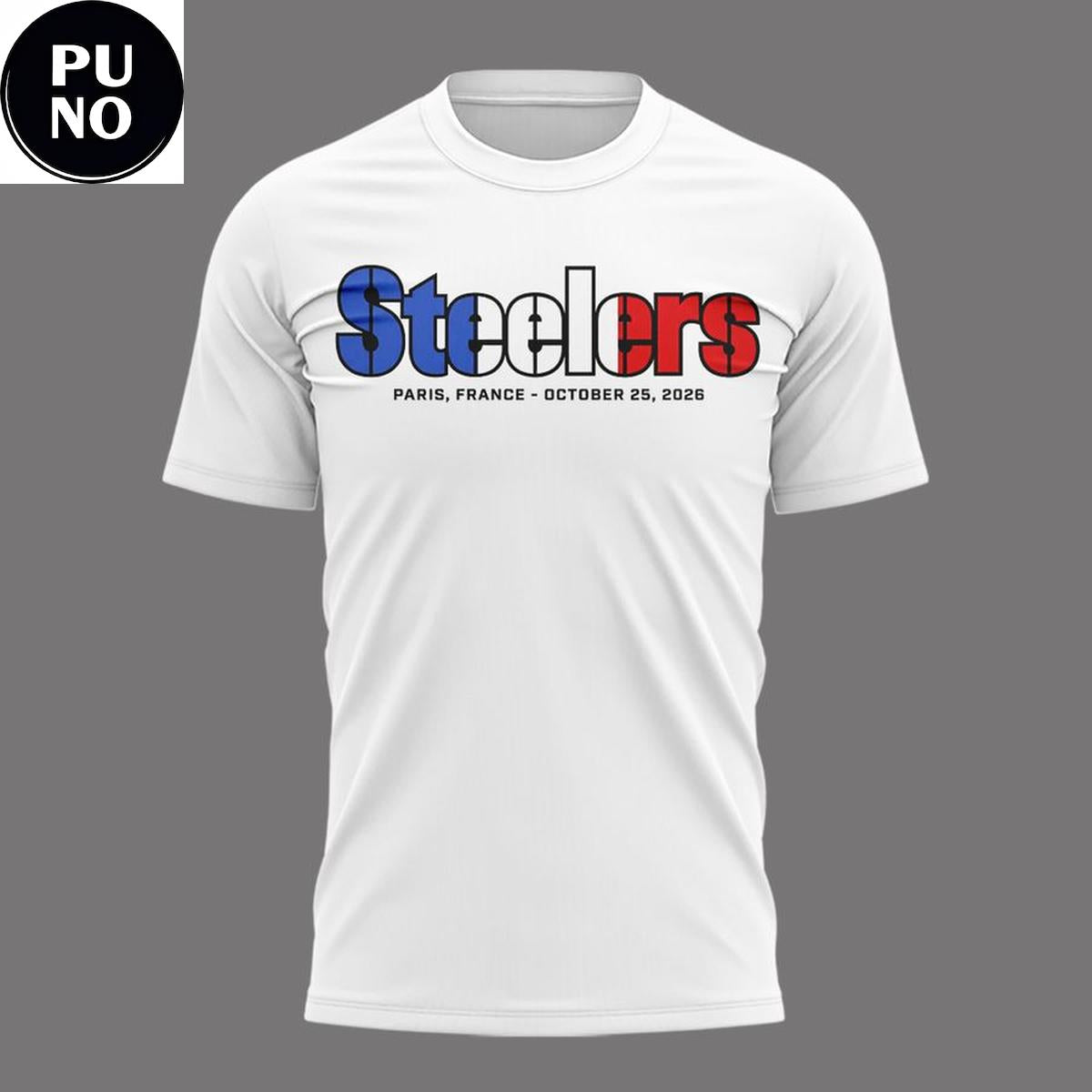 Pittsburgh Steelers 2026 Paris Game T-Shirt
