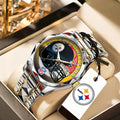 Pittsburgh Steelers Alloy Luxury Quartz Watch – TANTN16339