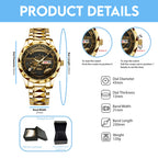 Pittsburgh Steelers Alloy Luxury Quartz Watch – TANTN20016