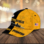 Pittsburgh Steelers x Pittsburgh Pirates Classic Cap – TMTHU1134
