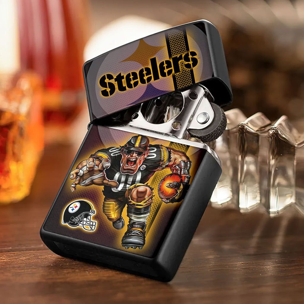Pittsburgh Steelers Zippo Lighter Case (No Insert) – HOATT13022