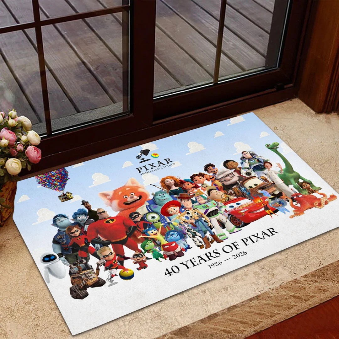 Pixar Animation Studios 40th Anniversary Doormat – TANTN25068