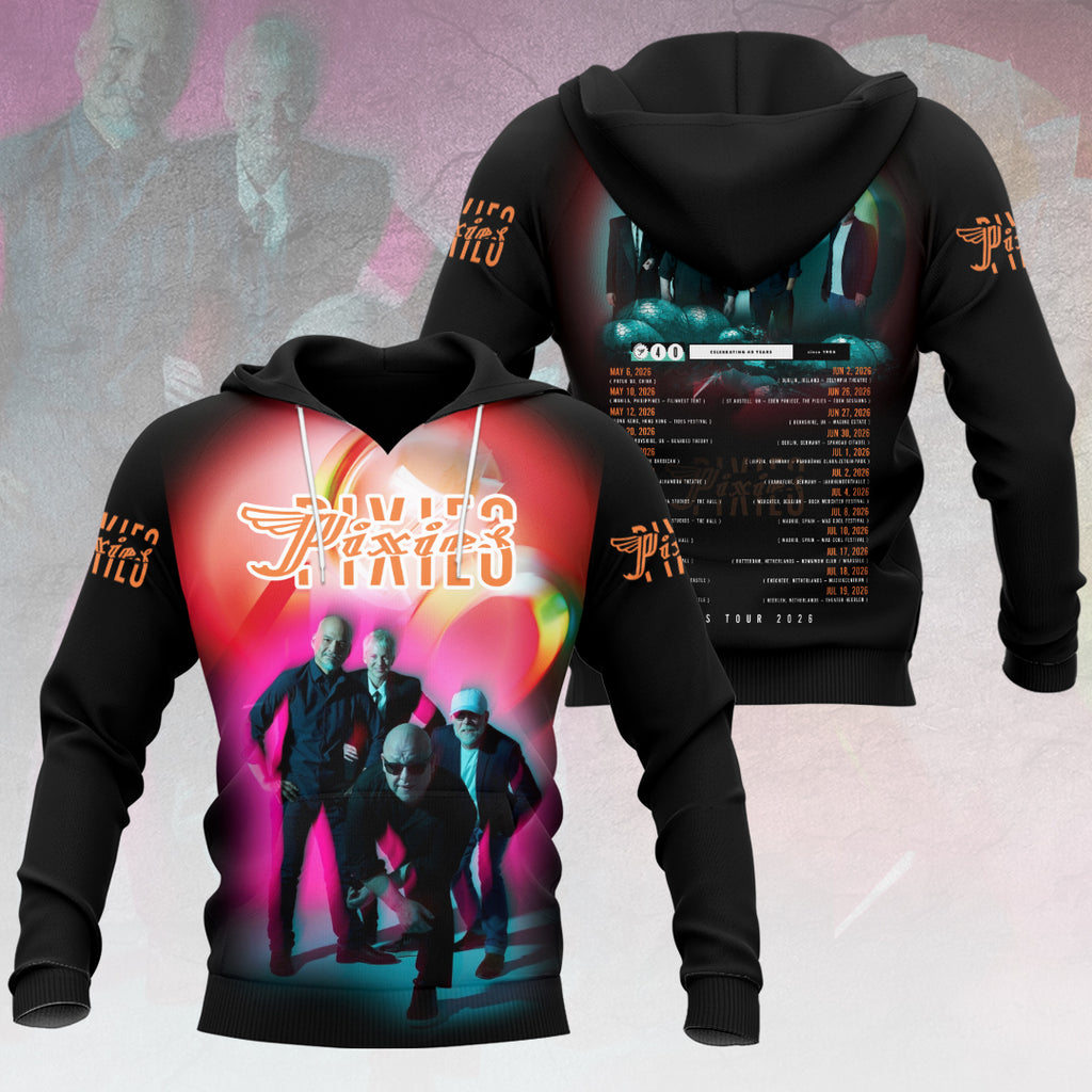 Pixies 40th Anniversary Tour 2026 3D Apparel – GNE4846