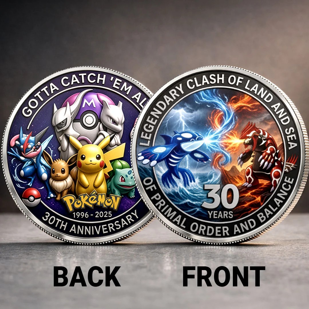 Pokemon 30th Anniversary Commemorative Coin – TANTN24948