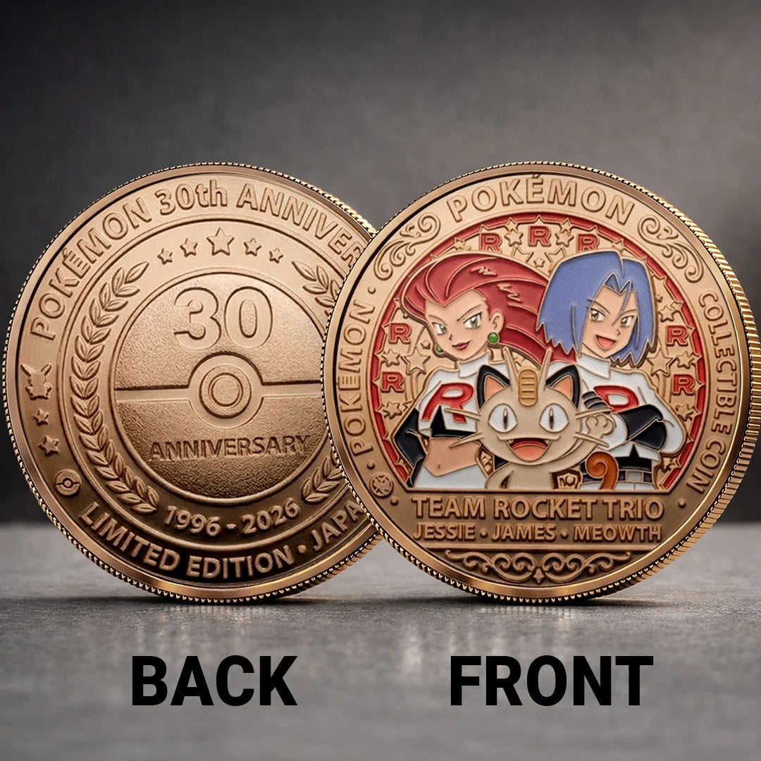 Pokemon 30th Anniversary Commemorative Coin – TANTN24947