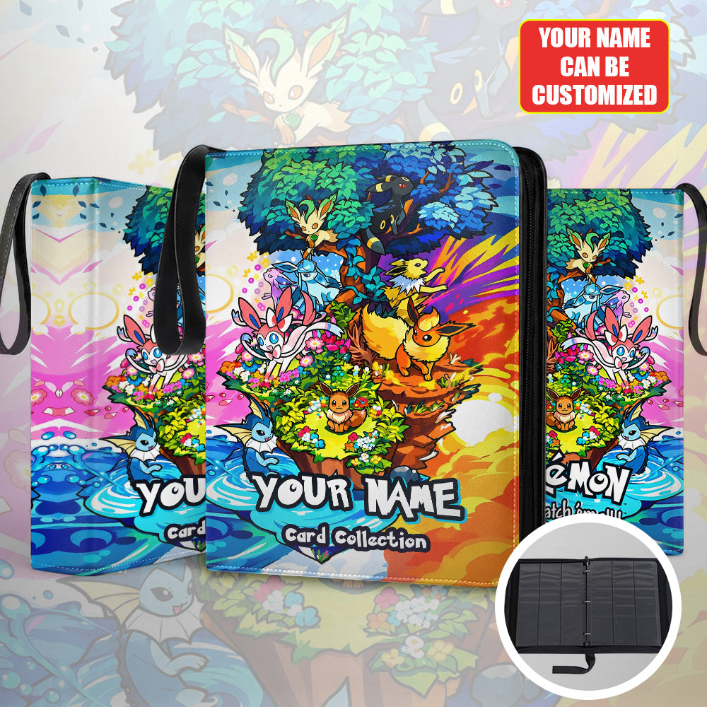 Personalized Pokemon x Eevee Trading Card Binder – GNE6927