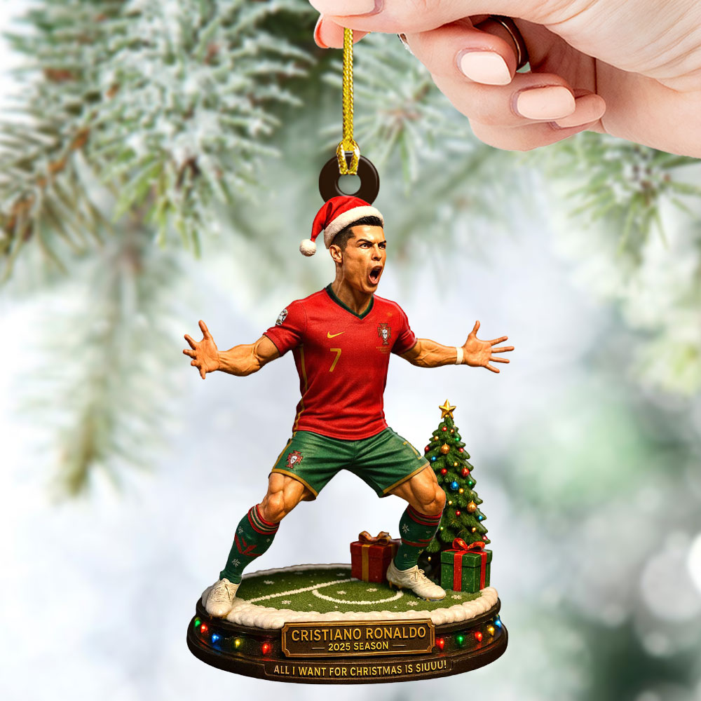 Portugal National Football Team x CR7 Custom Shape 2-sided Acrylic Ornament – HOATT13766