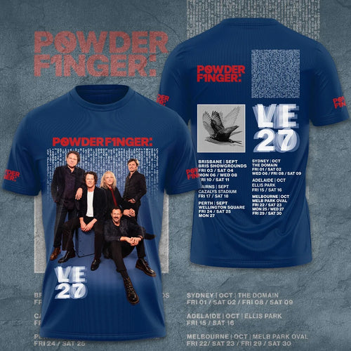Powderfinger Live 2027 3D Apparel – GNE9072