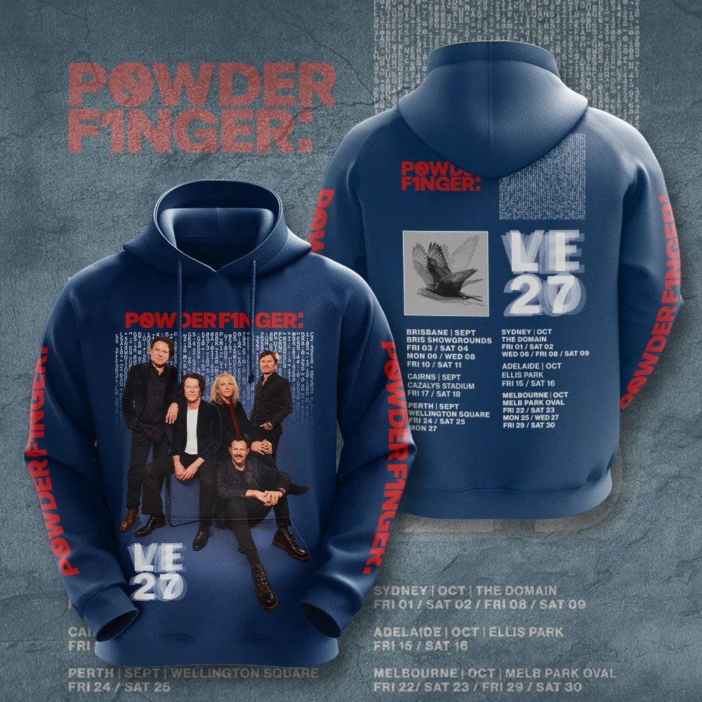 Powderfinger Live 2027 3D Apparel – GNE9072