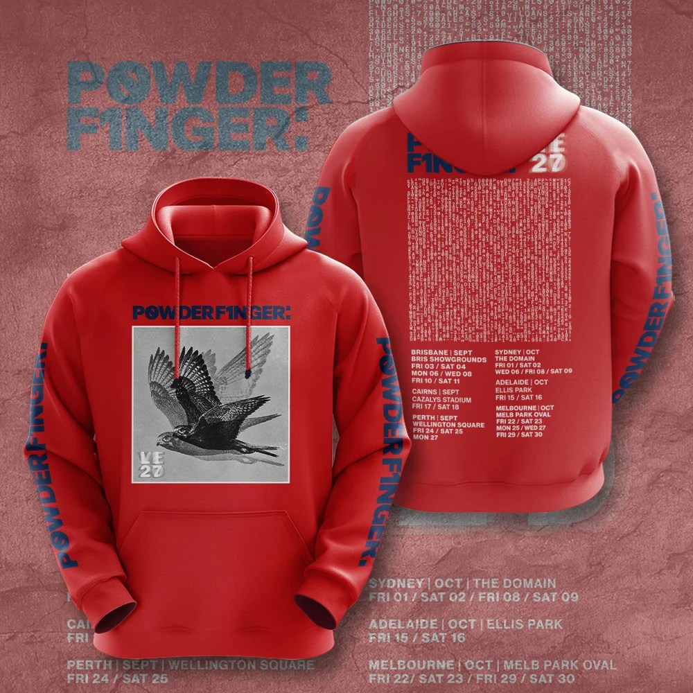 Powderfinger Live 2027 3D Apparel – GNE9073