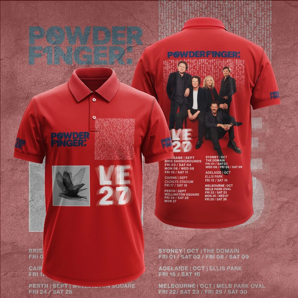 Powderfinger Live 2027 3D Apparel – GNE9075