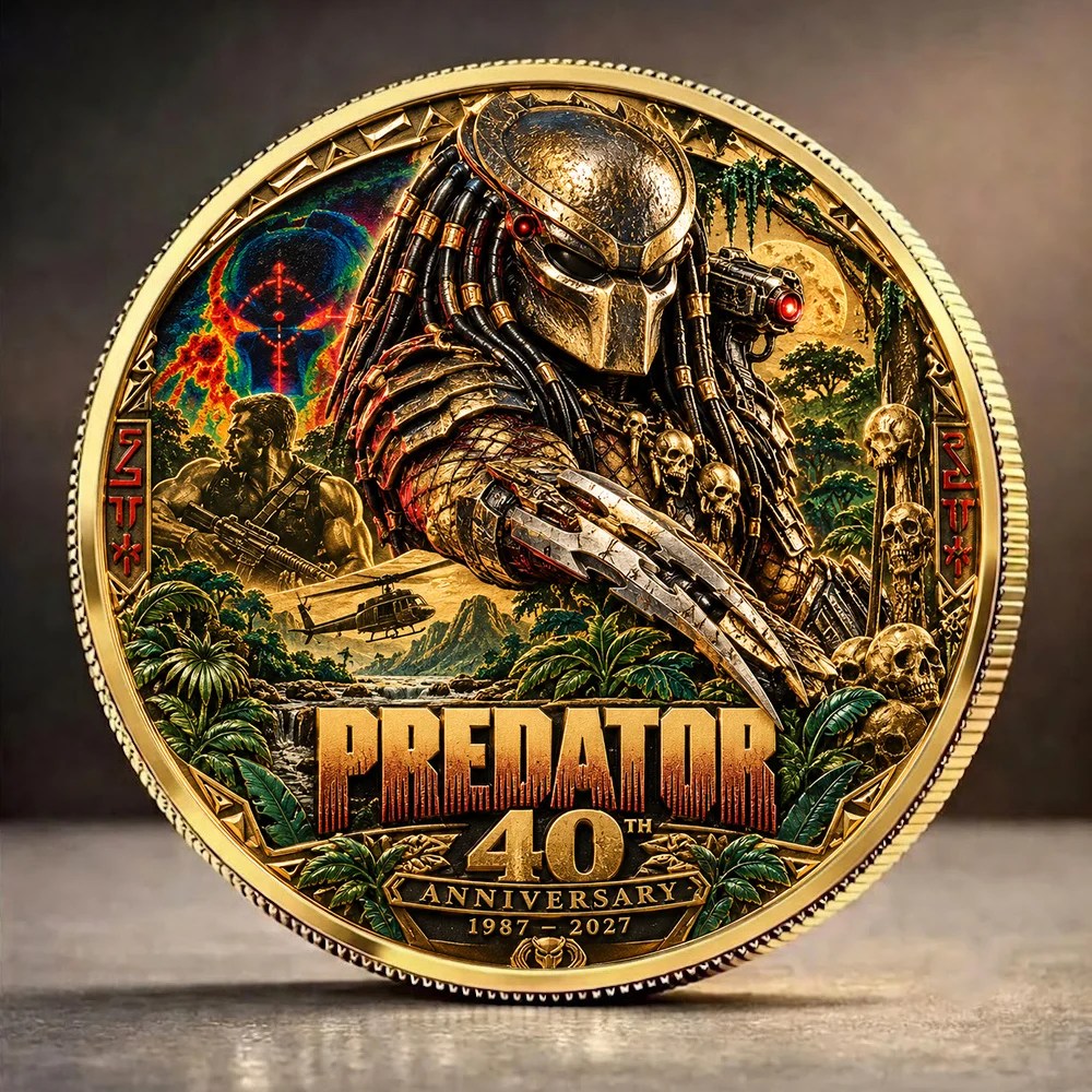 Predator 40th Anniversary Commemorative Coin – GNE8826