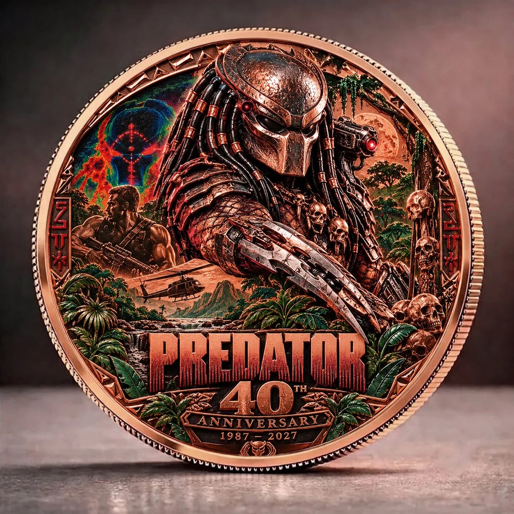 Predator 40th Anniversary Commemorative Coin – GNE8826