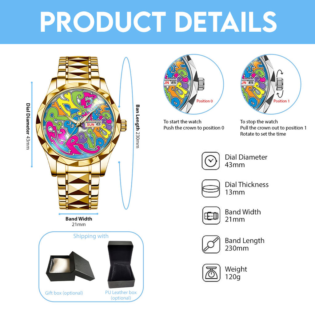 Prince Alloy Luxury Quartz Watch – GNE4704