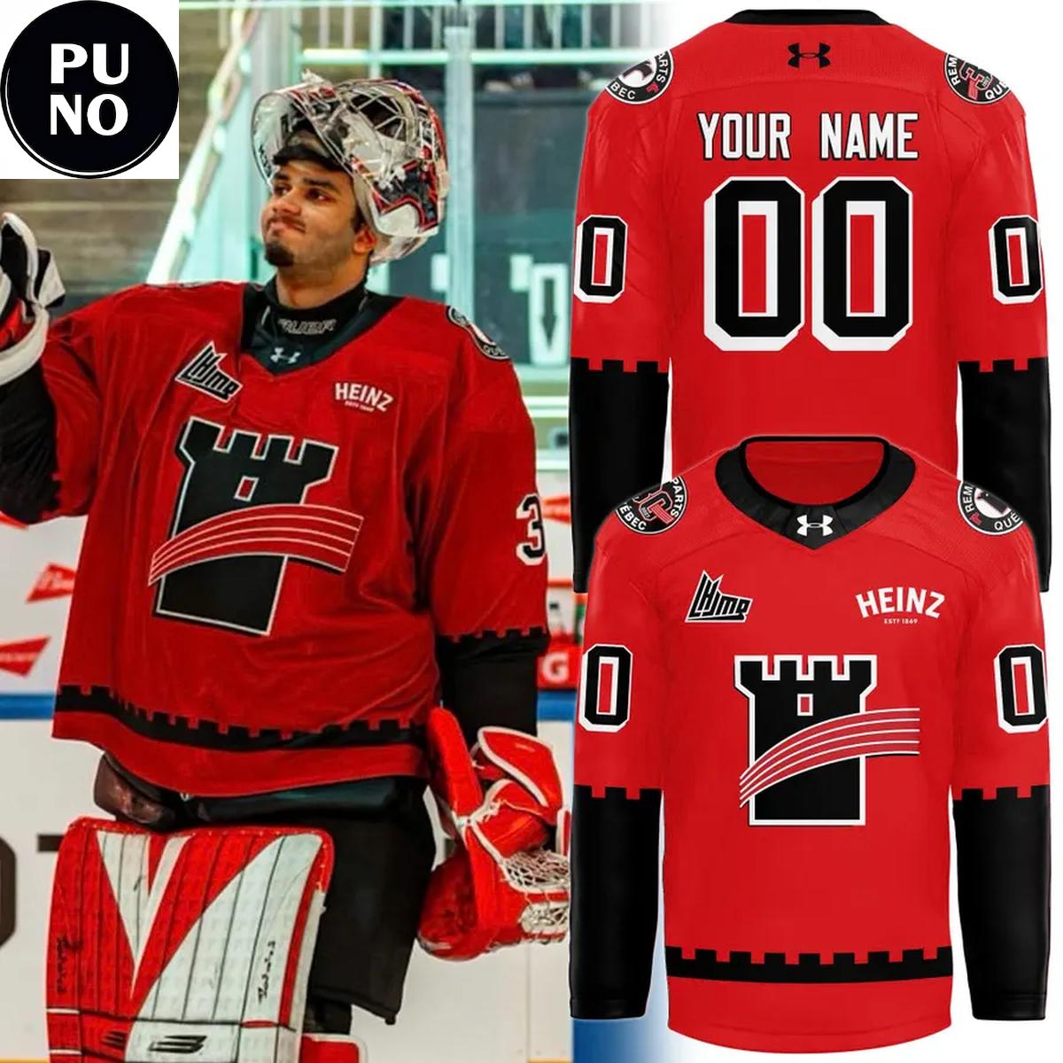 Quebec Remparts 2026 A History A Tradition Personalized Hockey Jersey