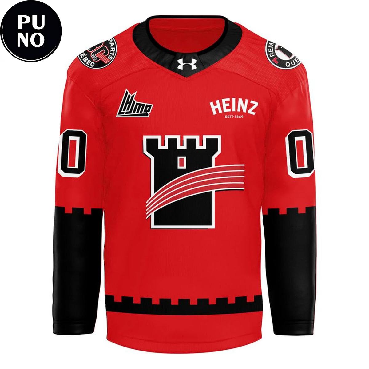 Quebec Remparts 2026 A History A Tradition Personalized Hockey Jersey