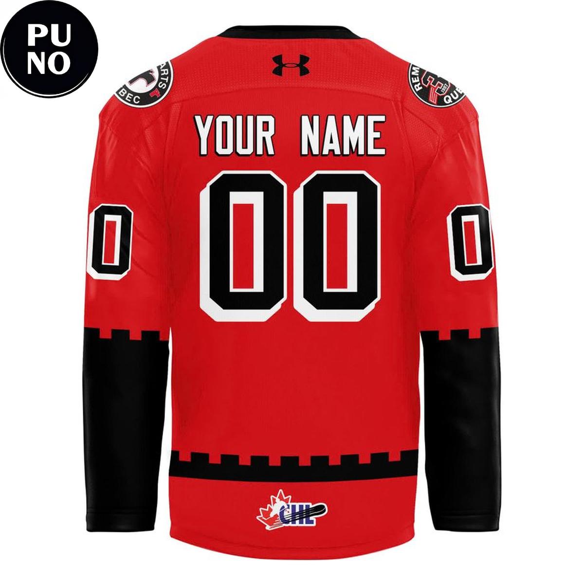 Quebec Remparts 2026 A History A Tradition Personalized Hockey Jersey