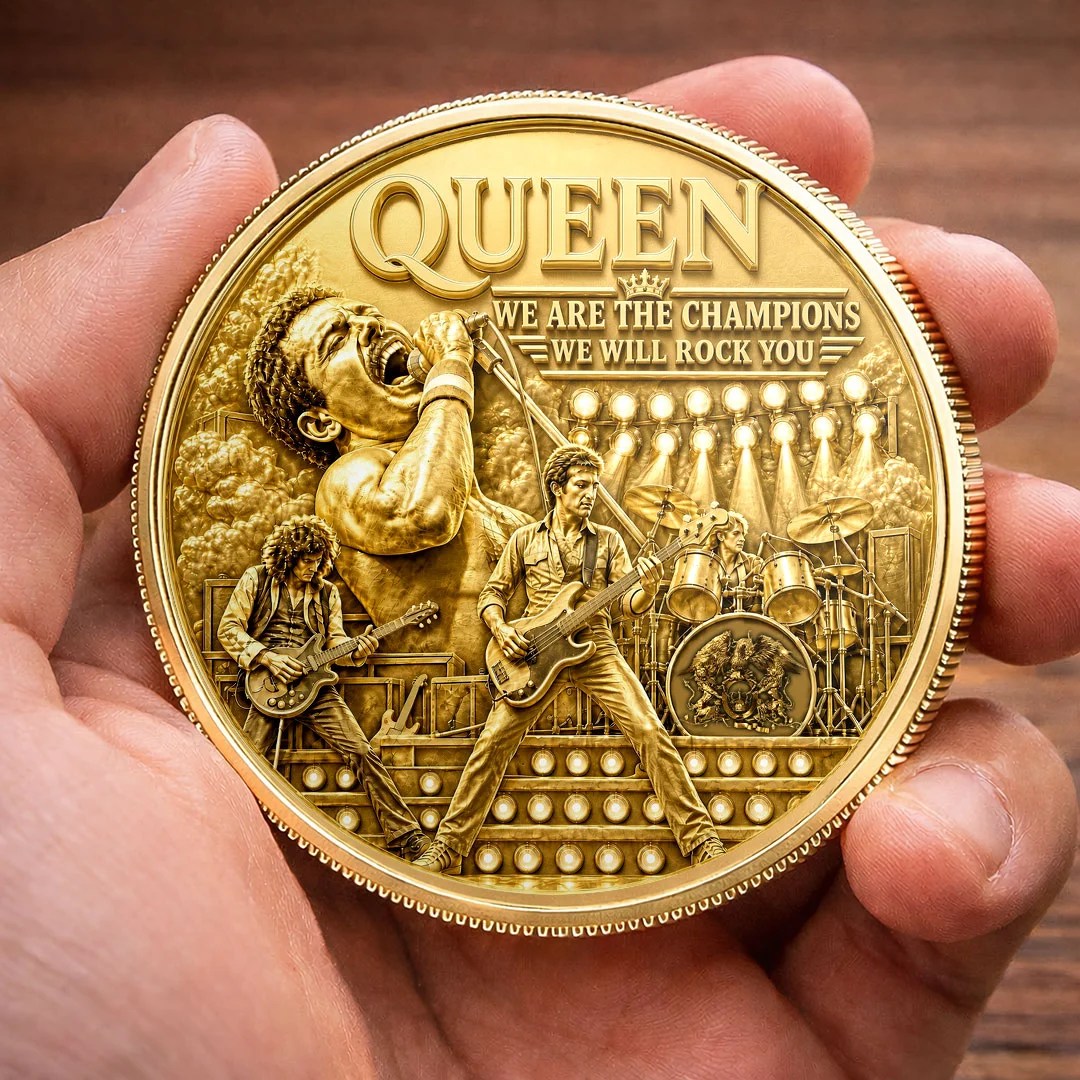 Queen Band Commemorative Coin – MAITM15383