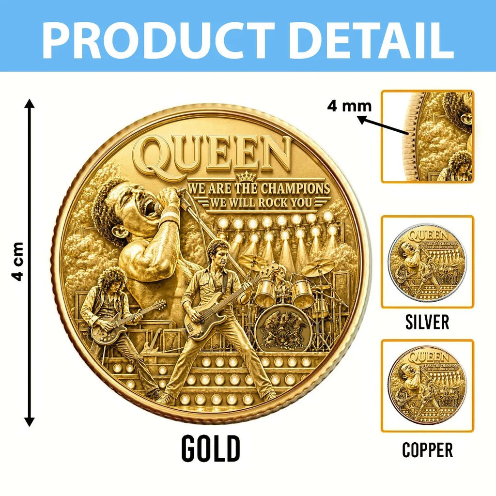 Queen Band Commemorative Coin – MAITM15383