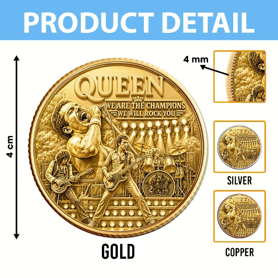 Queen Band Commemorative Coin – MAITM15383