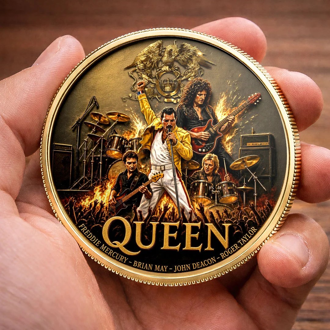 Queen Band Commemorative Coin – MAITM15384
