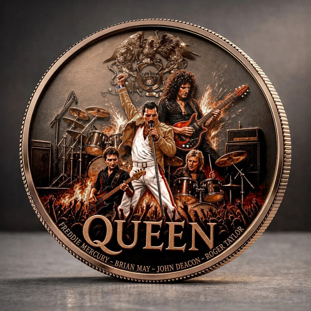 Queen Band Commemorative Coin – MAITM15384