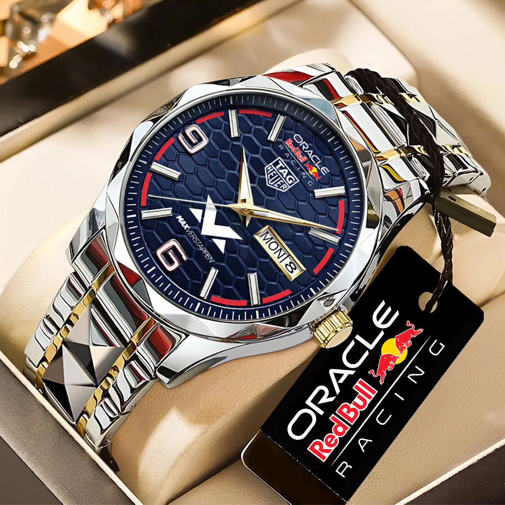 Red Bull Racing x Max Verstappen Alloy Luxury Quartz Watch – TANTN21902