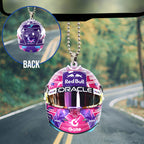Red Bull Racing x Max Verstappen Custom shape 2-sided Acrylic Car Ornament – TANTN23030