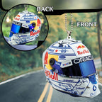 Red Bull Racing x Max Verstappen Custom shape 2-sided Acrylic Car Ornament – TANTN24966