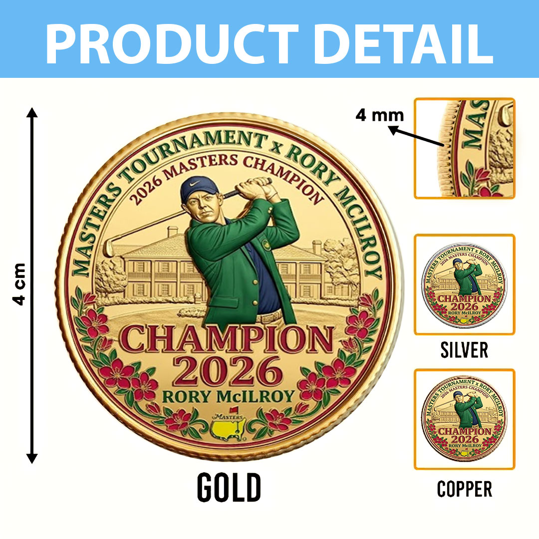 Masters Tournament x Rory McIlroy 2026 Champion Commemorative Coin – TMTHU5103