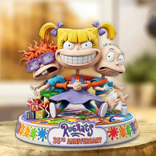 Rugrats 35th Anniversary Custom Shape Acrylic Plaque – TMTHU8753