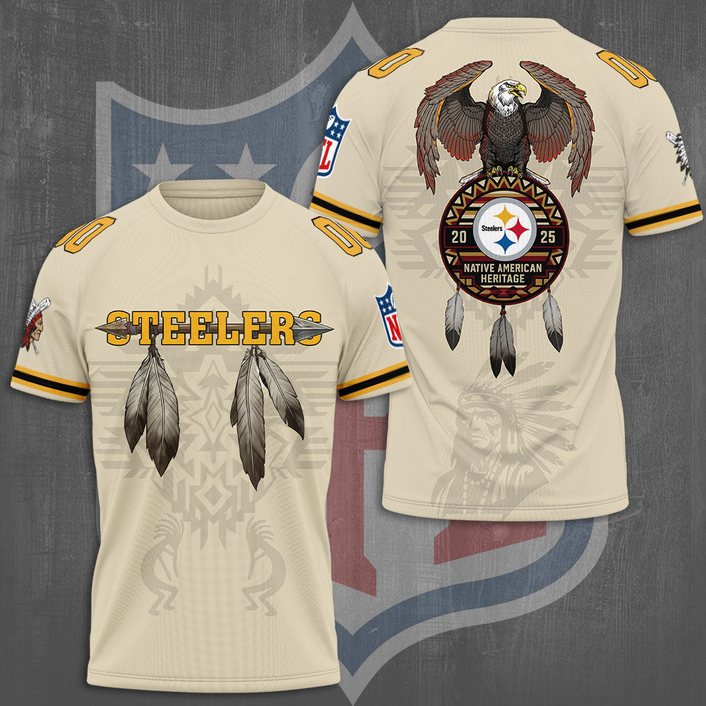 Pittsburgh Steelers x Native American Heritage 3D Apparel – TMTHU961