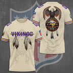 Minnesota Vikings x Native American Heritage 3D Apparel – TMTHU976