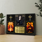 Ozzy Osbourne Rectangle Canvas With Inner Frame – TMTHU 145
