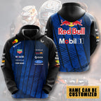 Personalized Red Bull Racing 3D Apparel – TMTHU4403