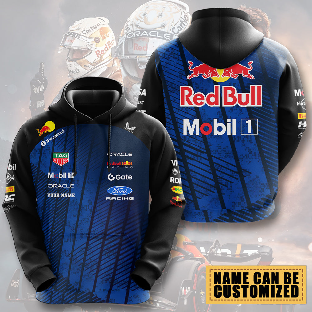 Personalized Red Bull Racing 3D Apparel – TMTHU4403