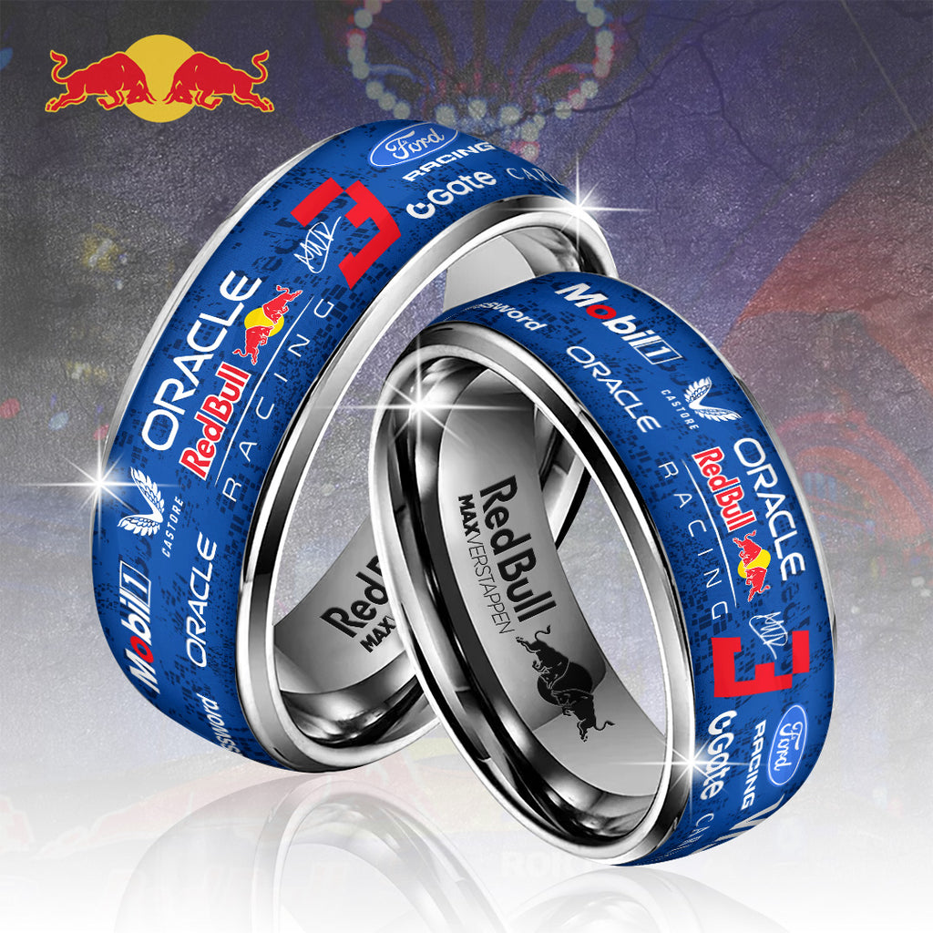 Red Bull Racing x Max Verstappen Custom Alloy Ring – GNE5221