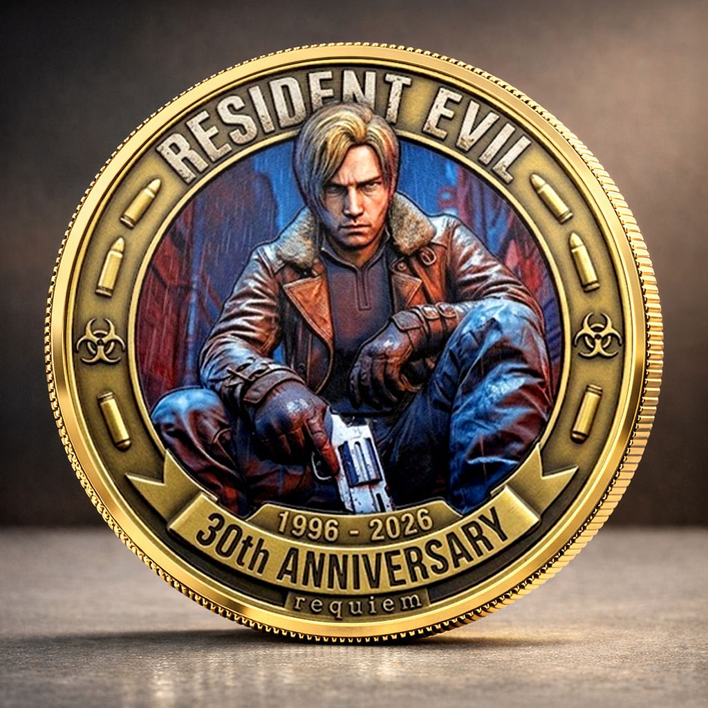 Resident Evil 30th Anniversary 2026 Commemorative Coin – TMTHU5092