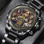 Resident Evil 30th Anniversary Black Stainless Steel Watch – TMTHU5040
