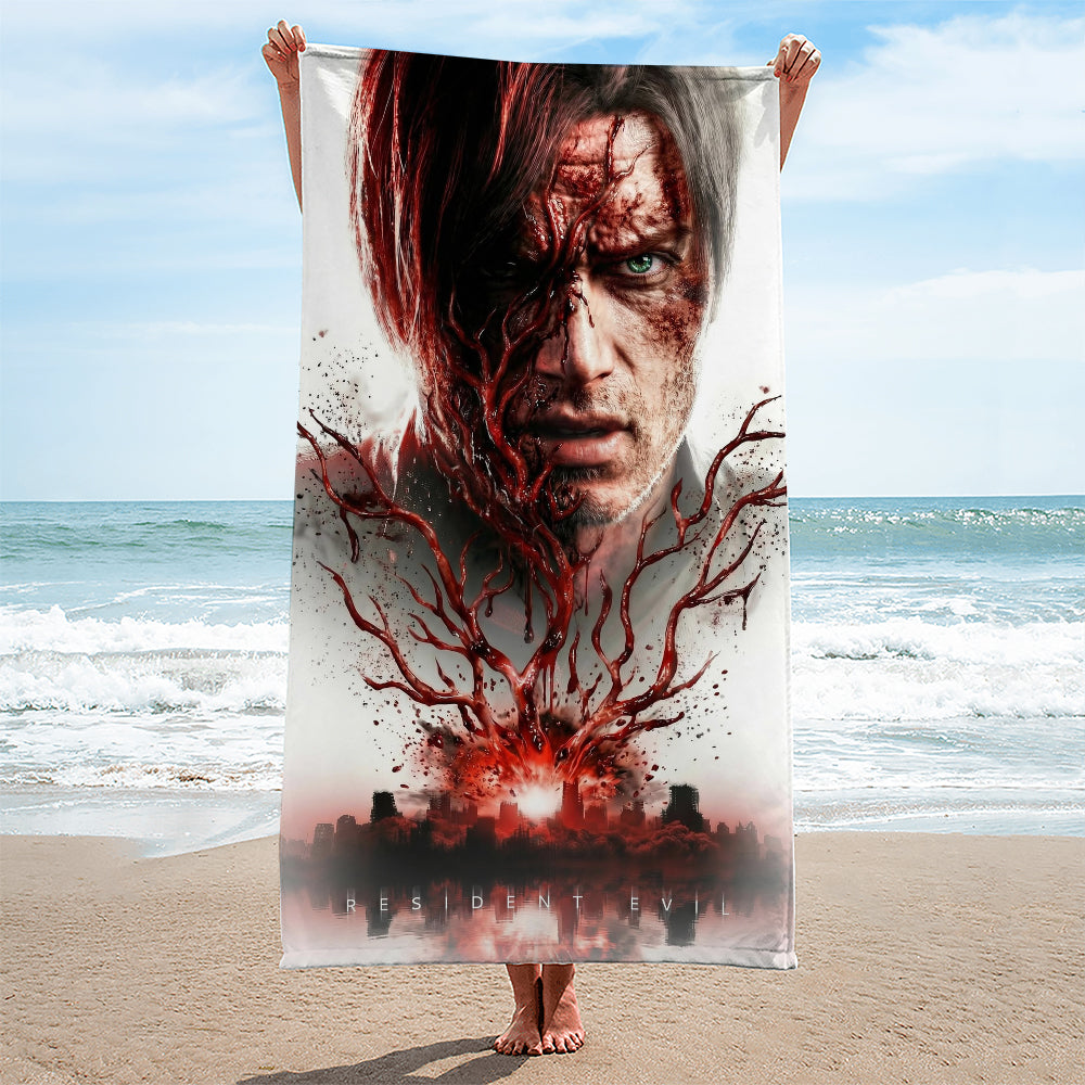 Resident Evil Rectangle Beach Towel – TMTHU5201